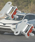 Beefed-Up Heavy Duty Tailgate Hinge For Rear Door Weatherproof And Smooth Operation Reinforced For Heavy Loads Durable Hinge Background Car