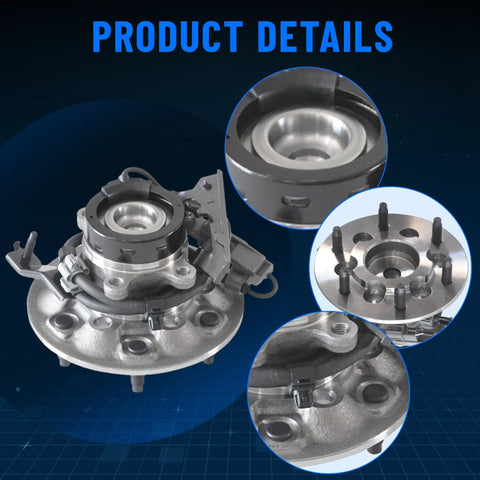 Front Wheel Hub And Bearing Assembly 515104 For Chevy Colorado 2004 2008 GMC Canyon 2004 2008 Isuzu I 280 2006 Isuzu I 290 2007 2008 6 Lug With ABS OE Replacement Left Front product details