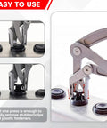 Professional Grade Dead Simple Car Clip Pliers And Panel Removal Tool for removing plastic fasteners with spring-loaded grips.