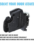 Front Right Passenger Side Door Lock Actuator Assembly Fits Chevy Silverado 1500 And Gmc Sierra 1500 2014 To 2021