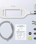 Dual Nozzle Bidet Attachment For Toilet Seat Self Cleaning Front And Rear Wash No Electric Mechanical With parts shown