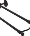 Skyline Collection 24 Inch Double Towel Bar Oil Rubbed Bronze, Solid Brass Wall Mount With Concealed Screws, No Fuss Installation Kit Included