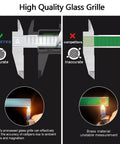 Comparison of Backlit Digital Caliper for Do-It-All Precision Measuring in Inches, Millimeters and Fractions, accurate vs. inaccurate