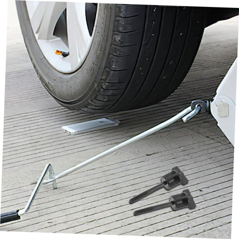 Spare Tire Bolt Adapter For Civic HRV Wheel Mounting Screw Easy Install No Fuss Quick Fit Retainer Clamp shown in use on car