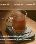 Smart Electric Mug Warmer With Three Heat Modes And Automatic Shutoff keeps your daily brew piping hot with digital temperature display.