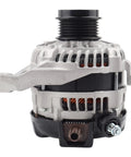 Beefy 12V 125A Alternator With 6 Groove Pulley For Toyota RAV4 2013 To 2018 L4 2.5L FWD Only 1 Pin Plug Easy Install Replacement Part