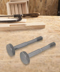 Bolt Holder Replacement for DTM51 Multi Tool 18V 2 pack on workbench, gray metal, heavy duty steel construction.