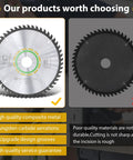 Fine Tooth Saw Blade 52 Tooth 210x2.4x30mm Tungsten Carbide Tip 30mm Arbor For TS 75 Plunge Cut Saw comparison image