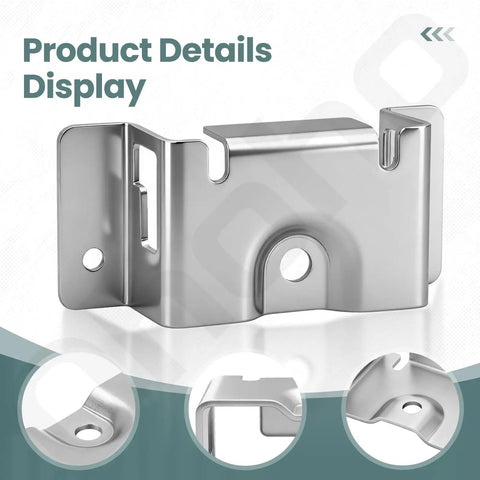 Front view of Steering Rack Plate for MTD Craftsman and Troy-Bilt Lawn Mowers Replaces 753-11064A includes pinion gear and bushing