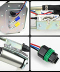 Collage of Fuel Pump Assembly For Jeep Wrangler YJ 1991 1992 1993 1994 1995 2.5L 4.0L 20 Gallon Tank Replaces SP736H 463718 5003861AA 5003861AB