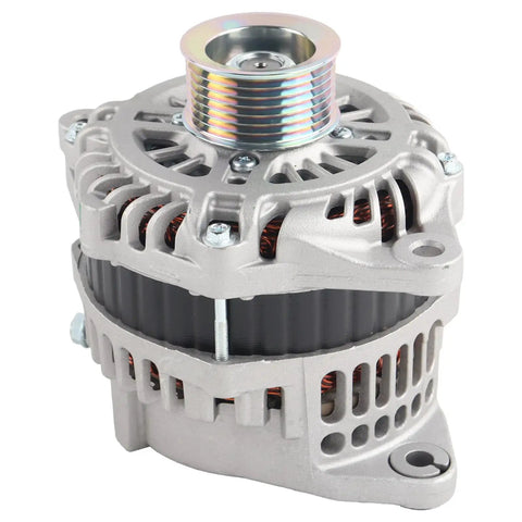 High Output 150 Amp 12 Volt Alternator With 7 Groove Pulley Drop In Ready For 2013 2017 Nissan Pathfinder 2015 2017 Murano 2014 2016 Infiniti QX60 3.5L And 2013 JX35 Replace OE 11538N