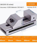 Workhorse Bench Vise Featuring Quick Release Flat Jaws And Deep V Groove Grip Tight On Round Or Square Stock No Hassle Shop Essential For Cnc Machining And Welding Jobs 8 Inch, shown with dimensions and material details in tool steel.