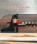 Height Gauge For Woodworking With Aluminum Alloy Body Lockable Digital Measuring Tool on table saw.