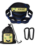 Tree Hammock Straps Set Of 2 10 Feet Long With 38 Loops And 2 Carabiners No Fuss Heavy Duty Hammock Suspension Straps with carry bag and carabiners