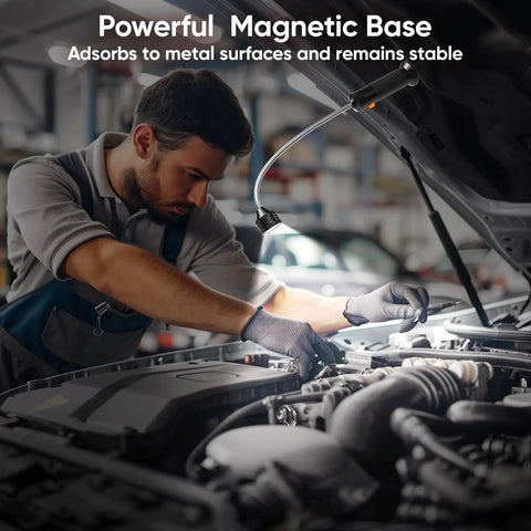 Magnetic LED Grill Light For Outdoor Barbecues And Smoker Accessories used for car engine inspection with magnetic base.