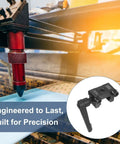 2 Pack HG20 Linear Guide Rail Fixed Sliders With Anti Collision Block Stopper And Handle Cushions For CNC Machines 3D Printers And Laser Engravers Positioning Block For Precise Pro Grade Assembly on CNC rail