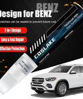 Mercedes Benz Black 040 9040 Touch Up Paint Color Matched For Mercedes Cars No Fuss 2 In 1 Scratch Repair Pen with SUV