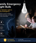 Solar LED Light Bulbs For Indoor Home Chicken Coop And Outdoor Use Waterproof Rechargeable Lanterns Provide Emergency Lighting