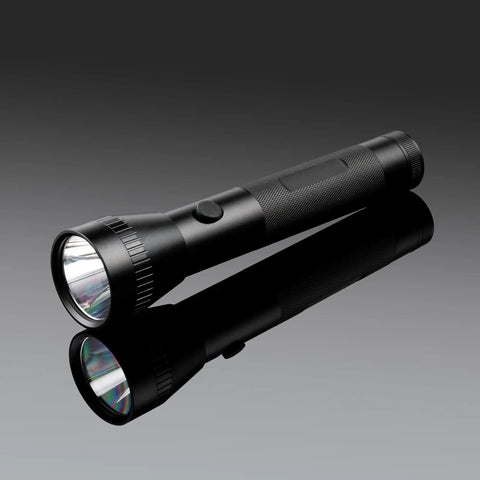 Heavy Duty Aluminum 2D Cell Big Flashlight With High Lumens, Single Mode Operation, Long Battery Life, Beast Mode Ready Light