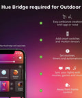 Amarant Outdoor Smart Light Bar 20W Dope Color Ambiance LED Weatherproof Exterior Lighting app control display on phone