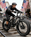 Rider on Beast 6000W Dual Motor Ebike For Adults With 52V 34Ah Battery 45 MPH Top Speed Up To 100 Mile Range 24 Inch Fat Tire
