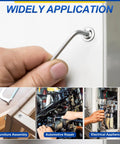 Using 25 Pcs M6 1x12mm 304 Stainless Steel Flanged Button Head Socket Cap Screws Kit With Allen Drive For Automotive Repairs and DIY