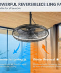 Outdoor Ceiling Fan With Light For Patios And Pergolas 20 Inch Gazebo Style Plug In Ceiling Fan With Remote Control displayed