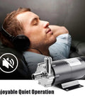 Premium Stainless Steel Wort Brewing Pump Delivering Straight Fire Magnetic Drive Performance For Effortless Homebrew Liquid Transfer Right Out Of The Kettle, quiet operation with user relaxing.