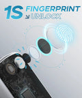 Fingerprint scanner technology for Drop The Clunky Keys On This Hassle Free Smart Door Lock With Fingerprint Scanner And Keypad Digital Entry.