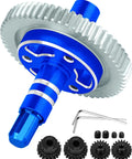 Beefed Up Slipper Clutch Upgrade Kit For 1 By 10 Scale RC Vehicles Including Granite Senton Vorteks Big Rock Kraton Outcast 3S 4S And 1 By 8 Typhon With Metal 57T Spur Gear And 20T 21T Pinions And Slipper Shaft Navy Blue