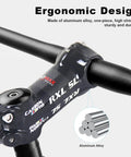 Carbon Fiber Road Bike Stem 25.4mm Clamp 50mm Length 6 Degree Rise Ultralight 120g Aluminum Alloy Build For Road MTB TT Bikes