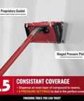 12 Inch Drywall Flat Finishing Box With Handle For Even Joint Compound Application On Walls And Ceilings, Pro Grade Quick Clean Mud Tool
