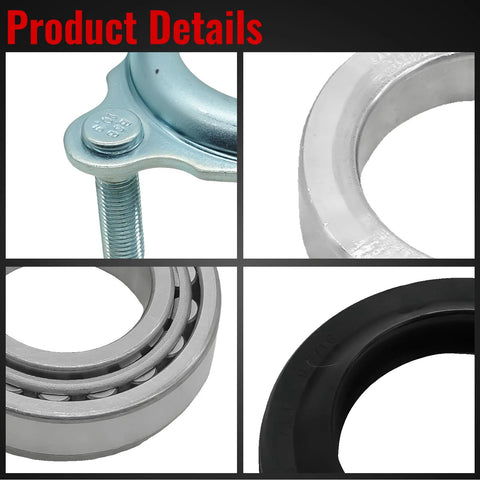 Detailed view of components in Rear Axle Bearing And Seal Kit For Wrangler JK 3.6L 2012 2017 And 3.6L 2018 3.8 2007 2011
