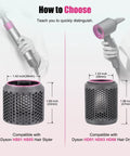 Comparison guide of outer filter cover for Dyson Airwrap HS01 HS05 and hair dryer HD01 HD03 HD08