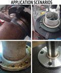 Automatic Rotary Welding Positioner Rock Solid Cast Iron Base Built Tough Smooth Operator 0 To 90 Degree Flip Table applications for welding scenarios.