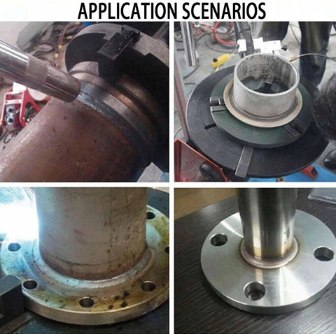 Automatic Rotary Welding Positioner Rock Solid Cast Iron Base Built Tough Smooth Operator 0 To 90 Degree Flip Table applications for welding scenarios.