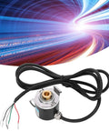 AB 2 Phase Hollow Shaft Encoder DC 5-24V 6-8mm Quadrature Encoder For Office Automation And Engineering, Durable Aluminum And Plastic Build