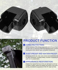 RV Awning End Cap Cover Replacement For Dometic Right Arm Motor End Kit Compatible With Dometic 9200 Series Drive Side