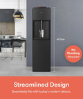 Bottom Load Water Cooler Dispenser With Hot Cold And Room Temp Water, 5 Gallon Bottle Ready, No Plumbing Needed in modern kitchen