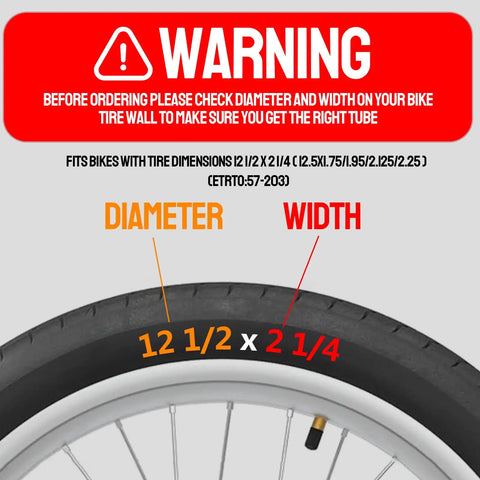 Heavy Duty Butyl Inner Tubes 12.5x2.25 2 Pack With Angled Valves And 2 Tire Levers Replacement Inner Tubes For Electric Scooters Bikes