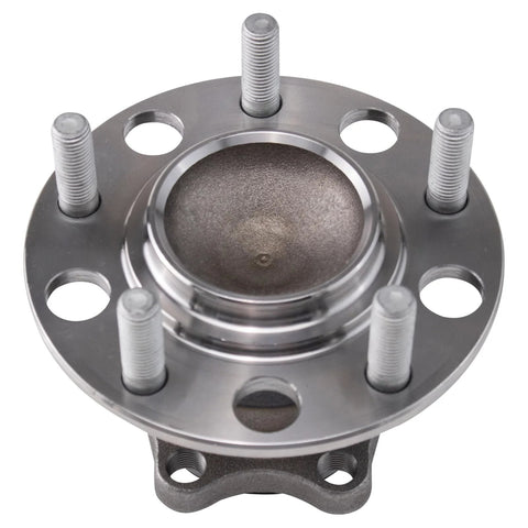 Two Piece Rear Wheel Bearing And Hub Assembly Set For Mitsubishi Lancer 2008 To 2017 And Outlander 2011 To 2012 Outlander Sport Rear Driver And Passenger Side Kit close-up view