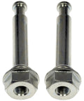 Front Disc Brake Caliper Pin Kit for Jeep Models Direct Replacement Beefed Up Hardware Durable Caliper Pins and Mounting Hardware reliable