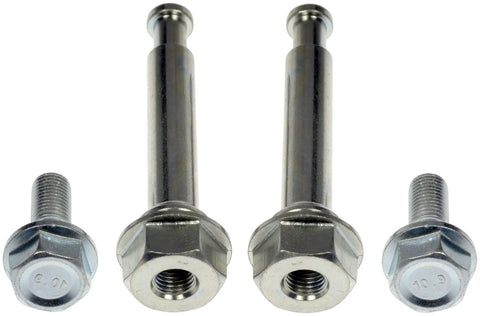 Front Disc Brake Caliper Pin Kit for Jeep Models Direct Replacement Beefed Up Hardware Durable Caliper Pins and Mounting Hardware reliable