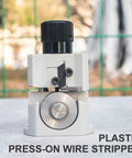 Upgraded Manual Wire Strippers Tool With Durable Cutting Wheel For Fast Cable Removal on outdoor surface