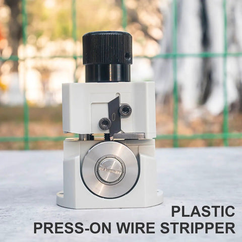 Upgraded Manual Wire Strippers Tool With Durable Cutting Wheel For Fast Cable Removal on outdoor surface