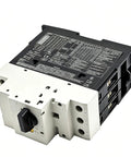 PKZM0-12 Circuit Breaker Game Changer Replacement For Eaton Electrical Protection black and white industrial grade switch.