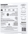 Instructions and warranty information for Non Slip Furniture Caster Cups Floor Protectors For Furniture Feet Set Of 4 Round One And Three Quarters Inch Caramel Finish