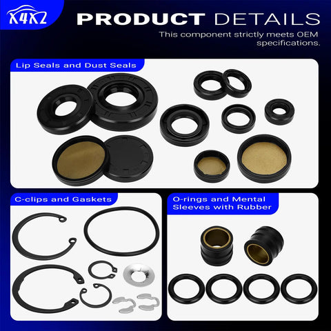 Seal Kit For ZT Series Transaxles 72994 Replacement Set Fits ZT 2800 3100 3400 Transaxles Including ZH ZJ ZK ZL ZM Models With O Ring Gasket Pack For Easy Install And Heavy Duty Long Lasting Performance In Home And Pro Lawn Setups, seal kit parts