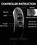Remote controller for Pro RC Fishing Bait Boat With Four Bait Holders, 1640ft Remote Range, Line Drop, cruise control features