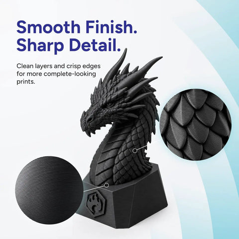 Premium Blue PLA Plus 3D Printer Filament 1.75mm 1kg Roll Flies At High Speed With Smooth Sailing Extrusion And Rock Solid Layer Bonding For Killer Crisp Detail Projects